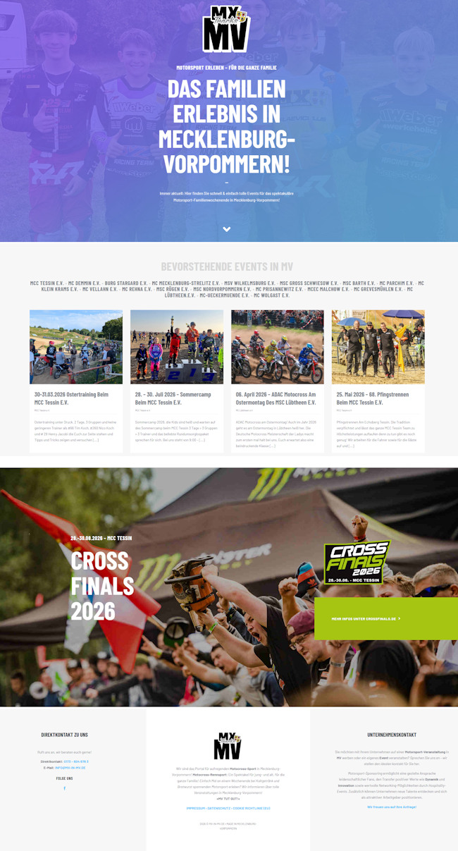 DAS FAMILIEN ERLEBNIS IN MECKLENBURG-VORPOMMERN!